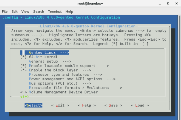 Пошаговая инструкция по установке Gentoo Linux